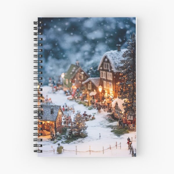Item preview, Dreamy Miniature Christmas Village designed and sold by XmasPatterns.