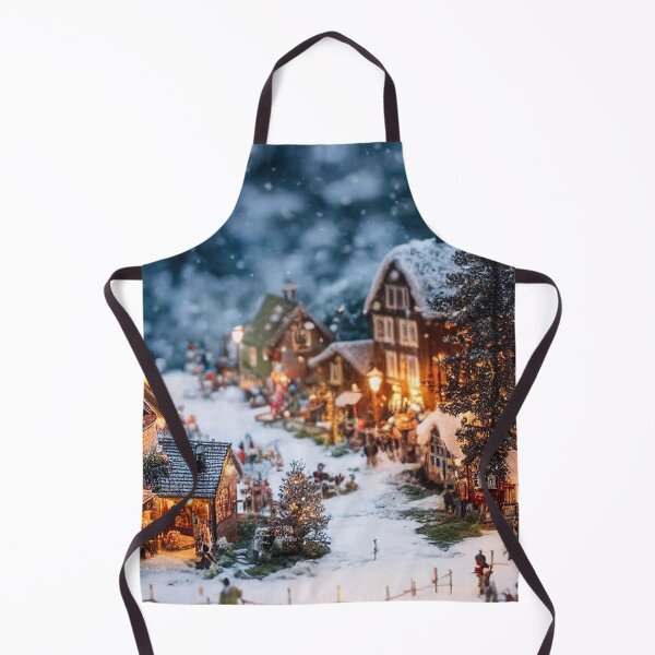 Item preview, Dreamy Miniature Christmas Village designed and sold by XmasPatterns.