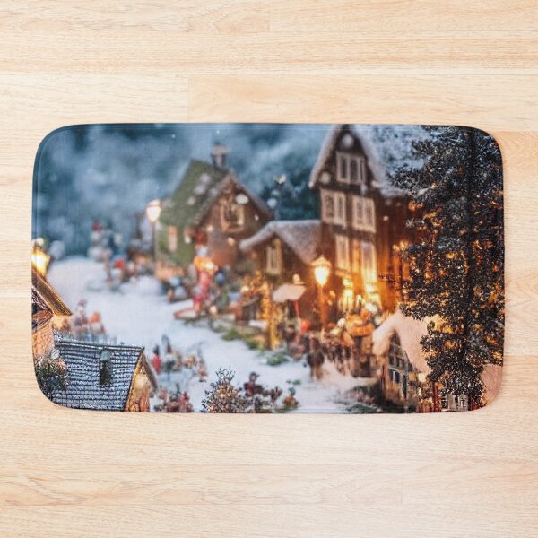 Item preview, Dreamy Miniature Christmas Village designed and sold by XmasPatterns.
