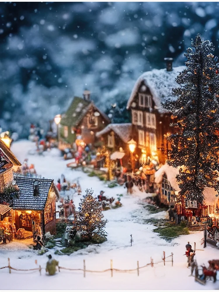 Miniature village de noel online