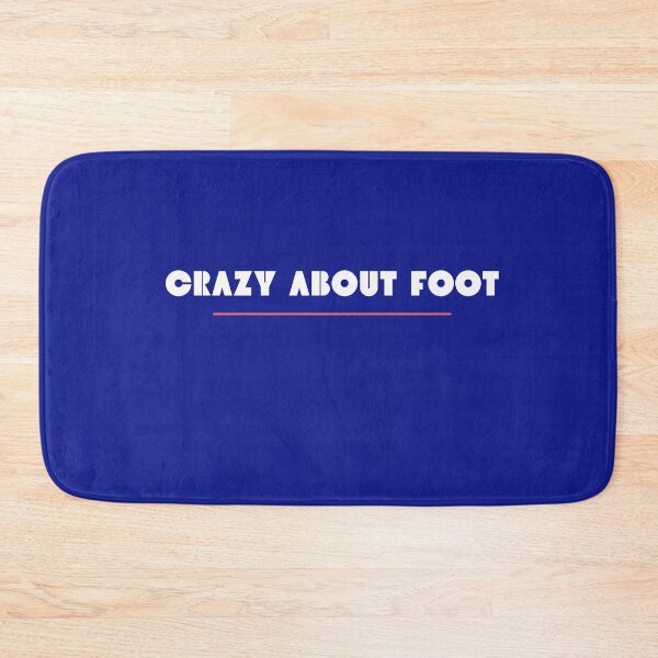 Item preview, "CRAZY ABOUT FOOT" TEE SHIRT designed and sold by monoso0607.