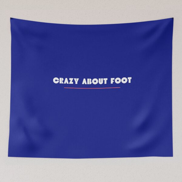 Item preview, "CRAZY ABOUT FOOT" TEE SHIRT designed and sold by monoso0607.