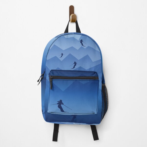 Item preview, Female skiing in Blue Mountains designed and sold by Design Sparkes.