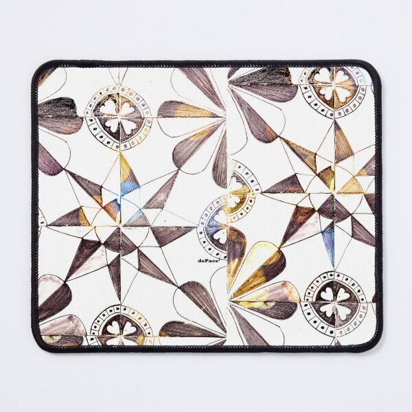 Item preview, geometric pattern of rosettes and stars  dePace' designed and sold by mrpropcake.