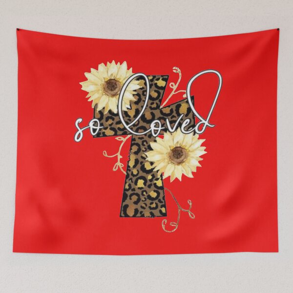 Item preview,  Animal Print So Love Flowers Red designed and sold by Rowena Jones.