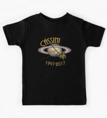 Commemorative Cassini Probe at Saturn 1997-2017 Kids Tee