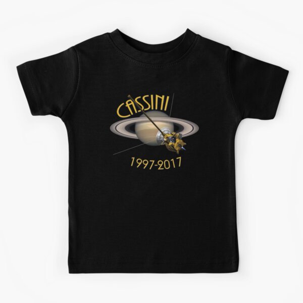 Commemorative Cassini Probe at Saturn 1997-2017 Kids T-Shirt