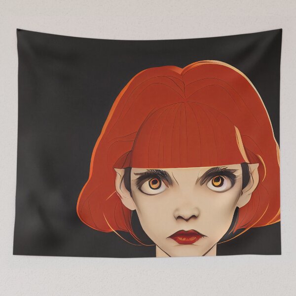 Item preview, Halloween girl minimalism designed and sold by ComicsFactory.