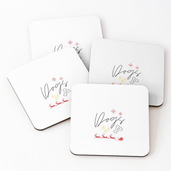 Item preview, Dogs Christmas  idea bl rd yl designed and sold by yasarh.