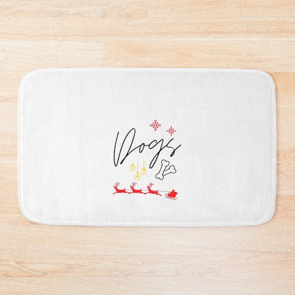 Item preview, Dogs Christmas  idea bl rd yl designed and sold by yasarh.