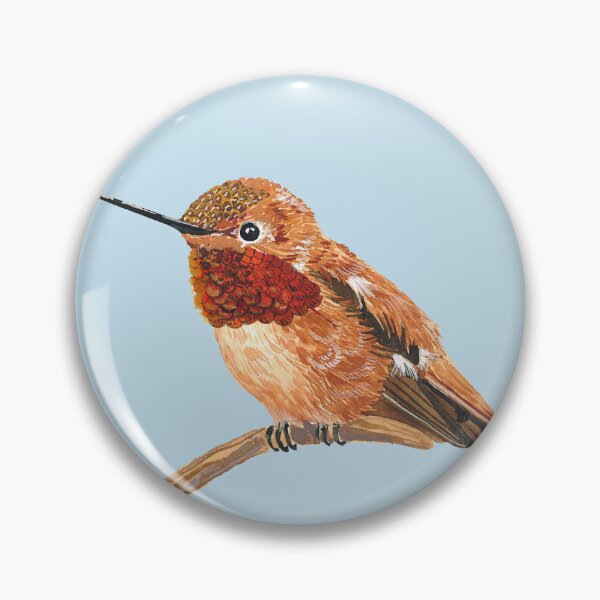 Artikelvorschau, RUFOUS HUMMINGBIRD-Selasphorus rufus entworfen und verkauft von BEATRIZ ABAITUA.