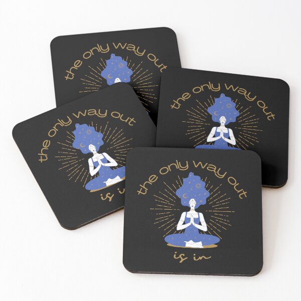 Item preview, Inner Power Girl, The Only Way Out is in Sticker designed and sold by MagicWolfStar.