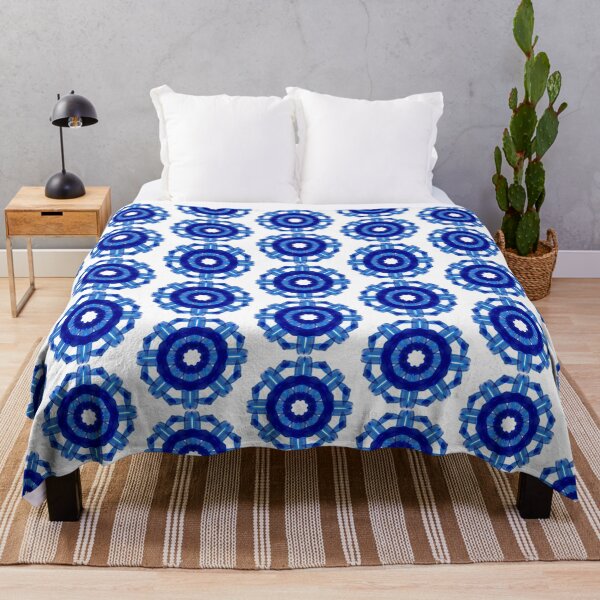 Item preview, blue mandala designed and sold by Meo Design.
