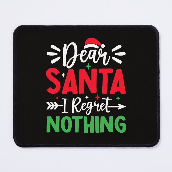 Item preview, Dear Santa I Regret Nothing Funny Decoration designed and sold by netdota.