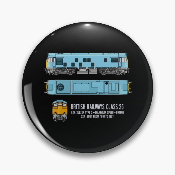 Item preview, British Railways Class 25 Sulzer Type 2 Locomotive Diagram Gift designed and sold by Maljonic.