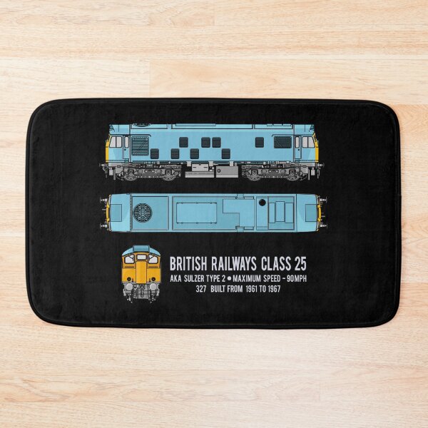Item preview, British Railways Class 25 Sulzer Type 2 Locomotive Diagram Gift designed and sold by Maljonic.