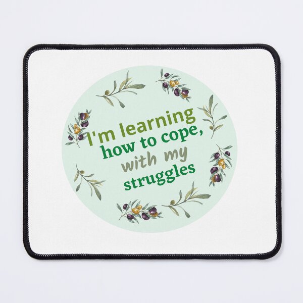 Item preview, Coping Statements that you may find helpful - For Anxiety, Depression "I'm learning how to ..." designed and sold by freshsprings19.