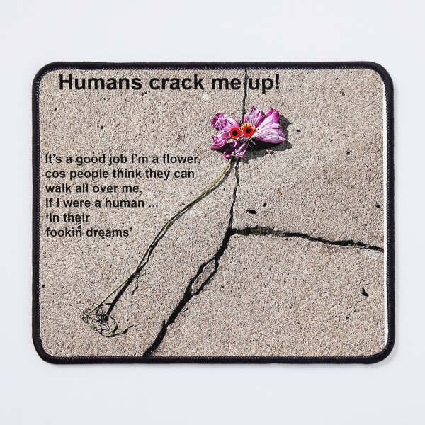 Item preview, Humans crack me up! designed and sold by FrankieLassut.