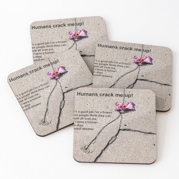 Item preview, Humans crack me up! designed and sold by FrankieLassut.