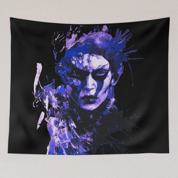 Item preview, Unusual Purple Man, Mysterious man face designed and sold by Dven-Clothes.