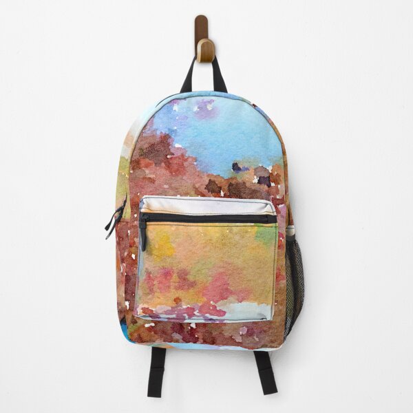 Item preview, Autumn Landscape in Watercolor designed and sold by TheArtCave.