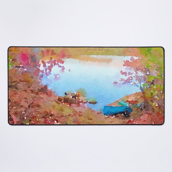 Item preview, Autumn Landscape in Watercolor designed and sold by TheArtCave.