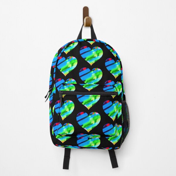 Item preview, Blue Green Blurred Heart designed and sold by RandomaLuxImage.