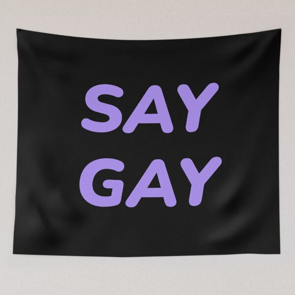 Item preview,  SAY GAY - Proud to say gay, I will say gay designed and sold by Inspirationmotivation.