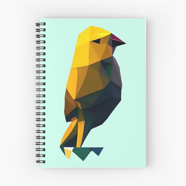 Aperçu de l'œuvre Oiseau jaune géométrique créée et vendue par omar-alsayed52.