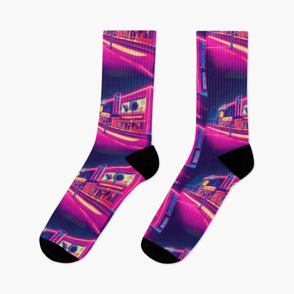 Item preview, Hollywood Neon Vaporwave  designed and sold by ComicsFactory.