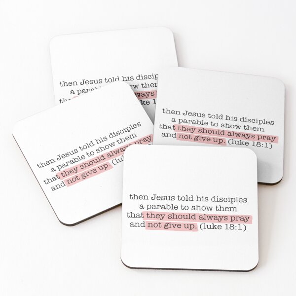 Item preview, Prayer Digital Stickers, Christian Stickers, Bible Verses, Bible, Christianity, Jesus Christ, Words of God, Luke 18:1 designed and sold by SHiNStudio.