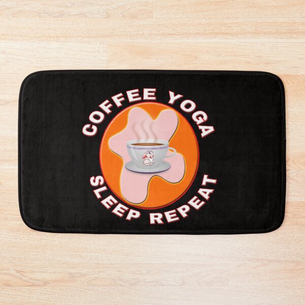 Item preview, Coffee Yoga Sleep  Repeat designed and sold by Angelle55.