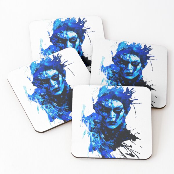 Item preview, Unusual Blue Man, Mysterious man face designed and sold by Dven-Clothes.