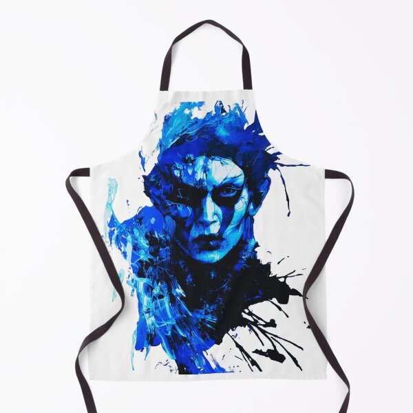 Item preview, Unusual Blue Man, Mysterious man face designed and sold by Dven-Clothes.
