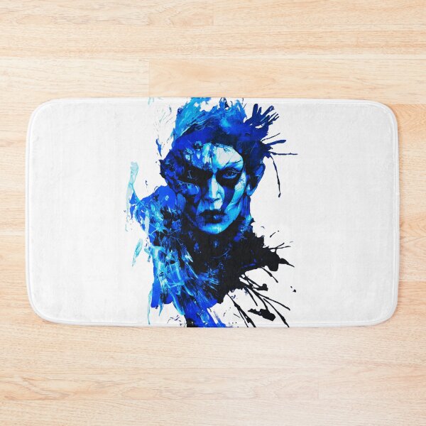 Item preview, Unusual Blue Man, Mysterious man face designed and sold by Dven-Clothes.