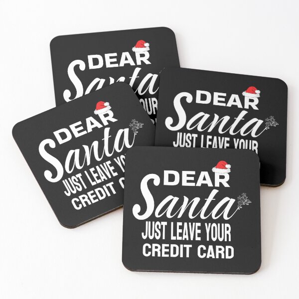 Item preview, DEAR SANTA JUST LEAVE YOUR CREDIT CARD designed and sold by leicha.
