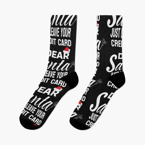 Item preview, DEAR SANTA JUST LEAVE YOUR CREDIT CARD designed and sold by leicha.