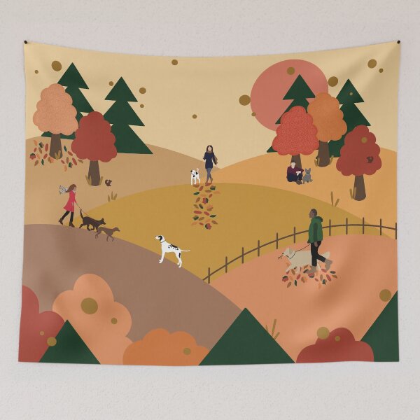 Item preview, Autumn in the Park designed and sold by HayleyHalo.