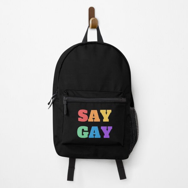 Item preview,  SAY GAY LGBTQ Rainbow designed and sold by Inspirationmotivation.