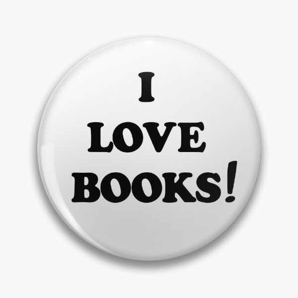 Item preview, I Love Books! - Black Books designed and sold by Purple Pop Art Studios.