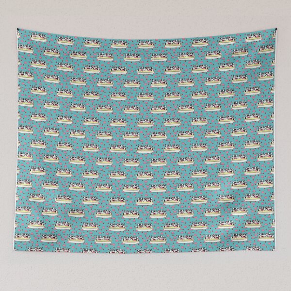 Item preview, Banana Split Boston Puppies Cherry Ice Cream designed and sold by craftyk9.