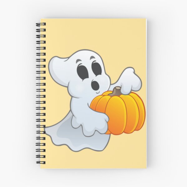 Item preview, Halloween - Spooky ghost with pumpkin designed and sold by Mara's designs.