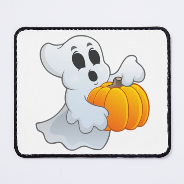 Item preview, Halloween - Spooky ghost with pumpkin designed and sold by Mara's designs.