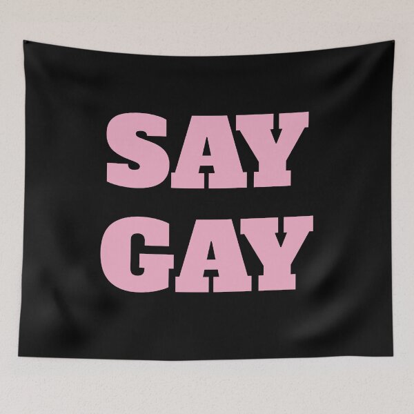 Item preview,  SAY GAY   designed and sold by Inspirationmotivation.