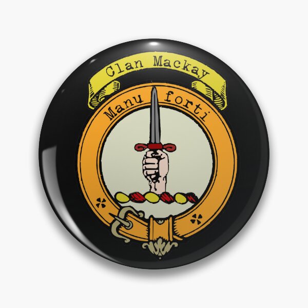 Artikelvorschau, Clan Mackay Schottisches Clan-Nachnamenswappen entworfen und verkauft von BagTown Clans.
