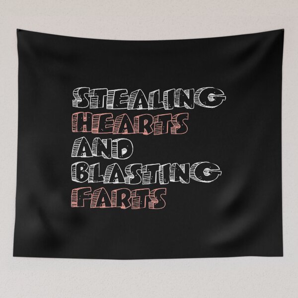 Item preview, Stealing Hearts & Blasting Farts designed and sold by palaco210.