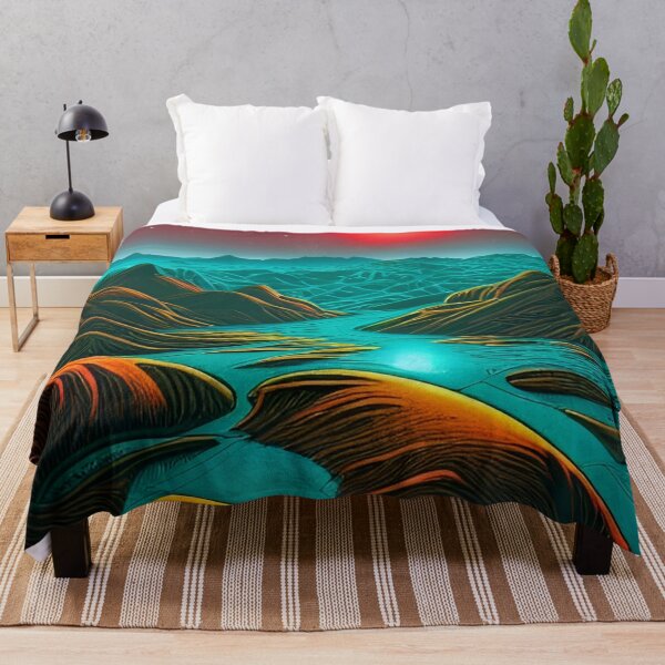 Item preview, Mountainous Landscape of a Distant Alien Planet 1 designed and sold by Caregiverology.