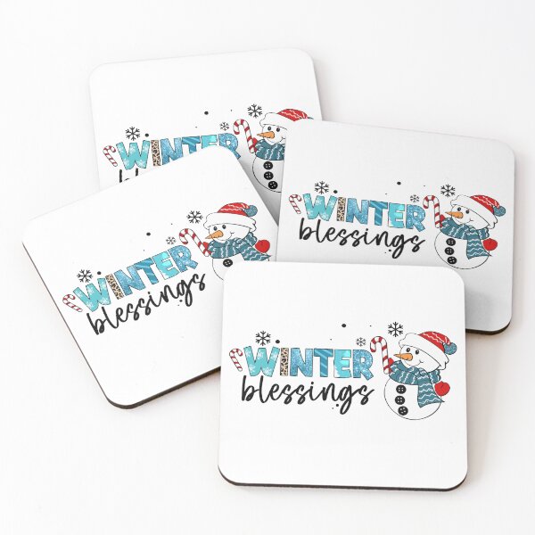 Item preview, Winter Blessings Snowman designed and sold by Bigfoot T-Shirt Co..