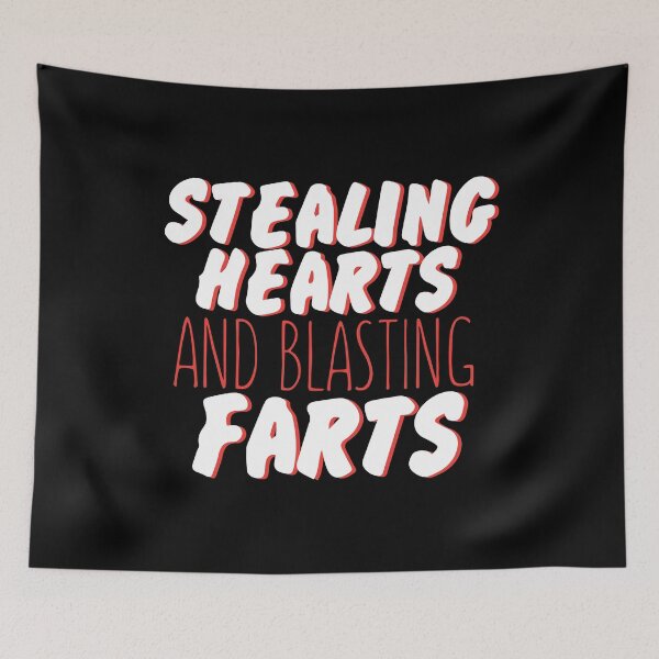 Item preview, Stealing Hearts & Blasting Farts designed and sold by palaco210.