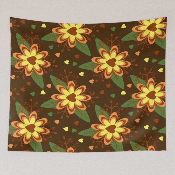 Item preview, Flowers Colorful pattern designed and sold by yssab.